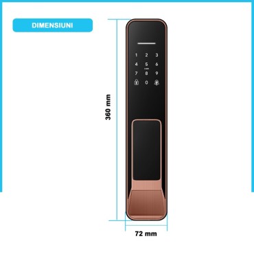 Porto 68 Black - Copper Yală Inteligentă